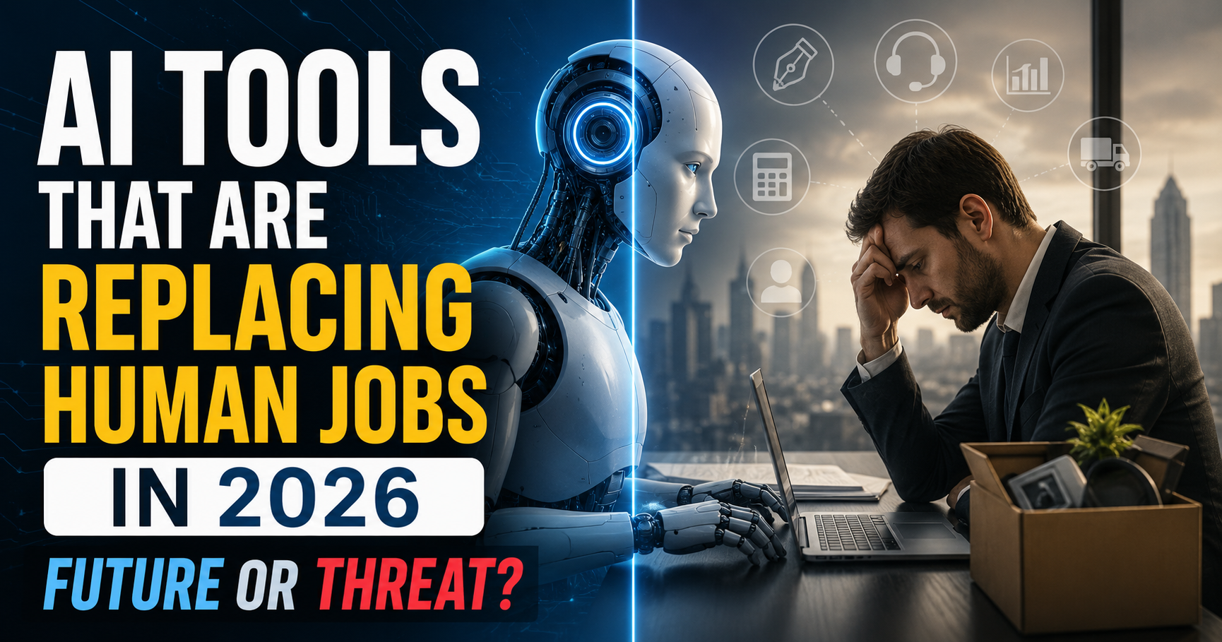 AI Tools That Are Replacing Human Jobs in 2026: Future or Threat?
