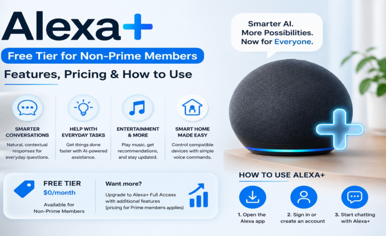 Alexa+ Free Tier for Non-Prime Members