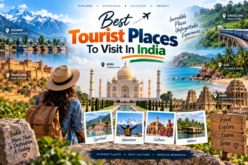 Best Tourist Places To Visit In India