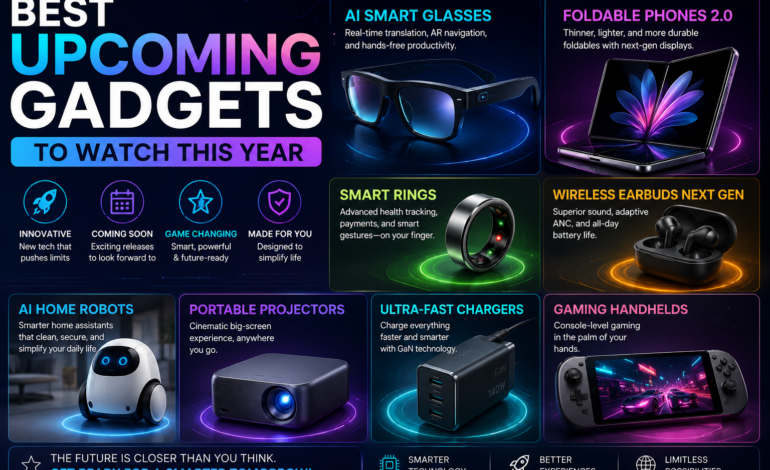 Best Upcoming Gadgets To Watch This Year