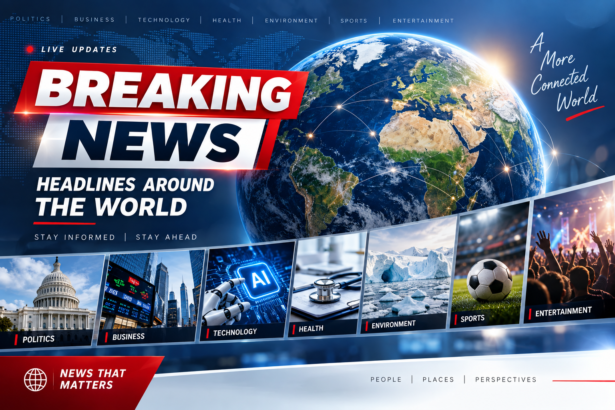 Breaking News Headlines Around The World