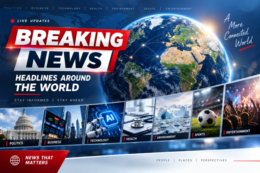 Breaking News Headlines Around The World