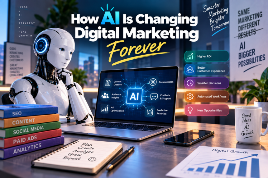 How AI Is Changing Digital Marketing Forever