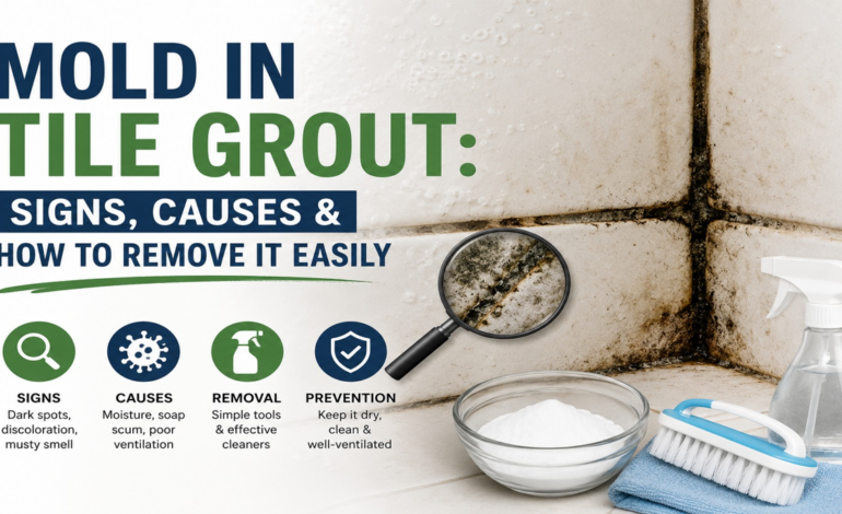Mold in Tile Grout