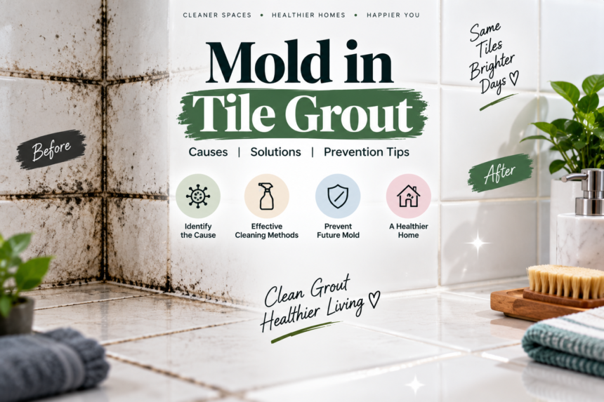 Mold in Tile Grout