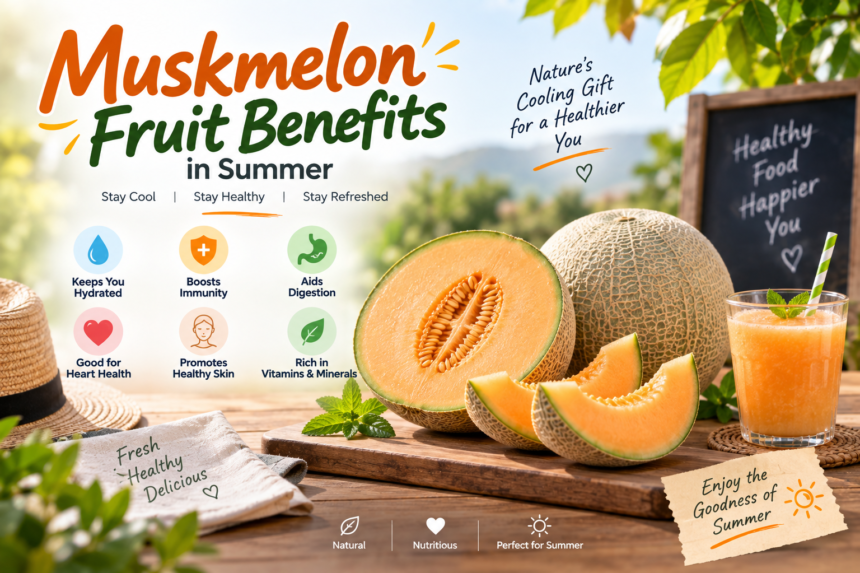 Muskmelon Fruit Benefits in Summer