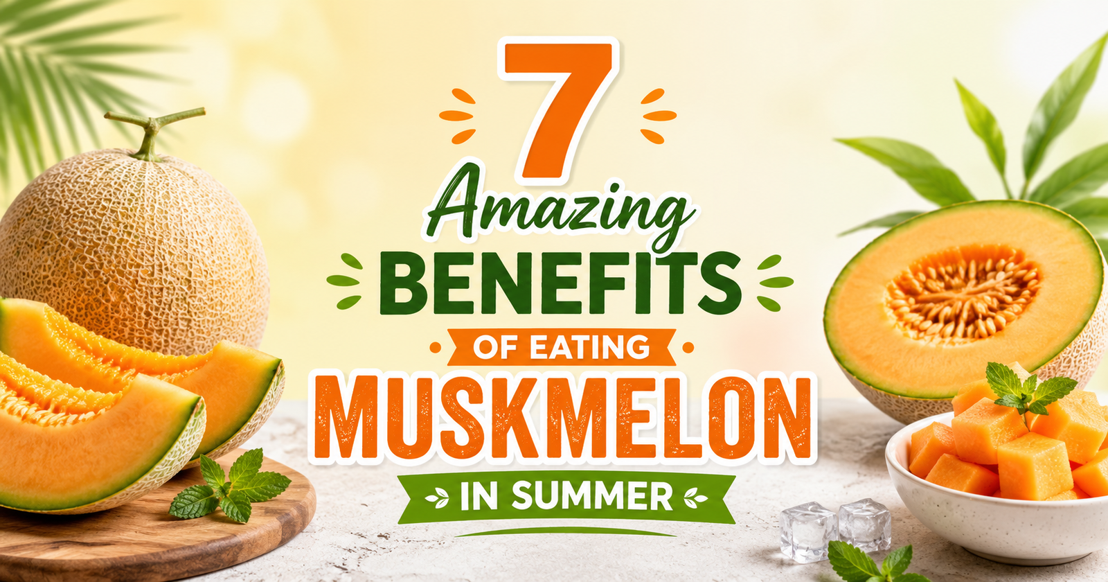 7 Amazing Benefits of Eating Muskmelon in Summer