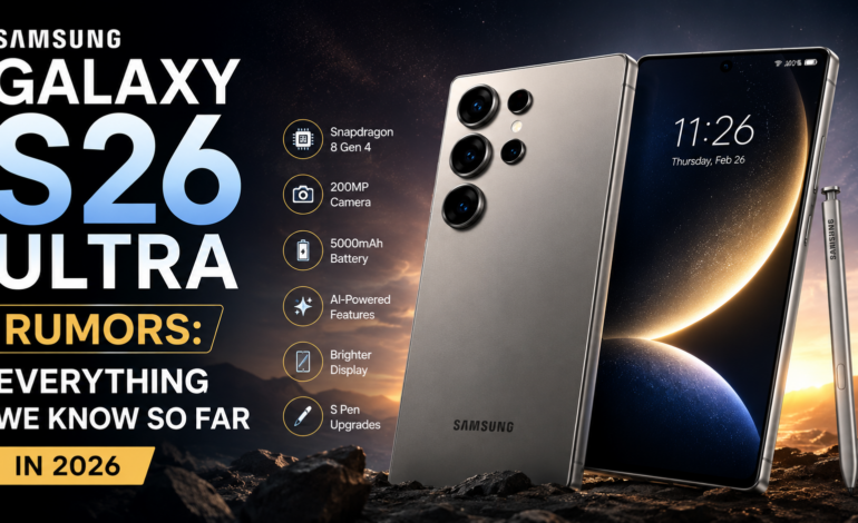 Samsung Galaxy S26 Ultra Rumors