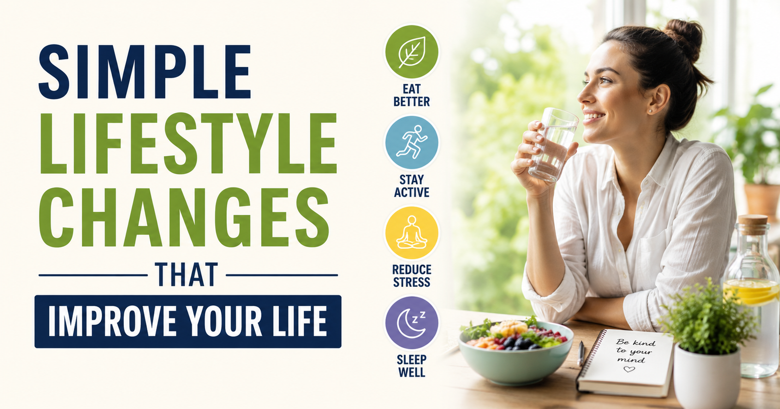 Simple Lifestyle Changes That Can Improve Your Life Fast