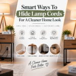 Smart Ways To Hide Lamp Cords For A Cleaner Home Look