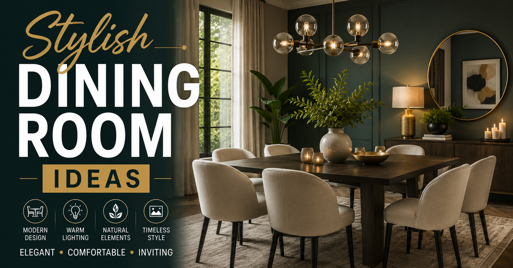 Top 10 Stylish Dining Room Ideas that Instantly Elevate your Home