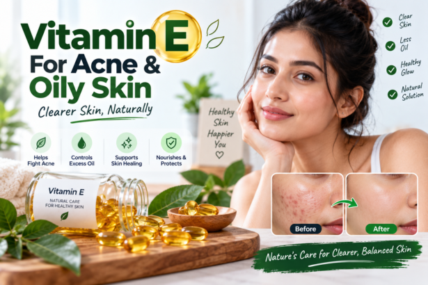 Vitamin E For Acne & Oily Skin