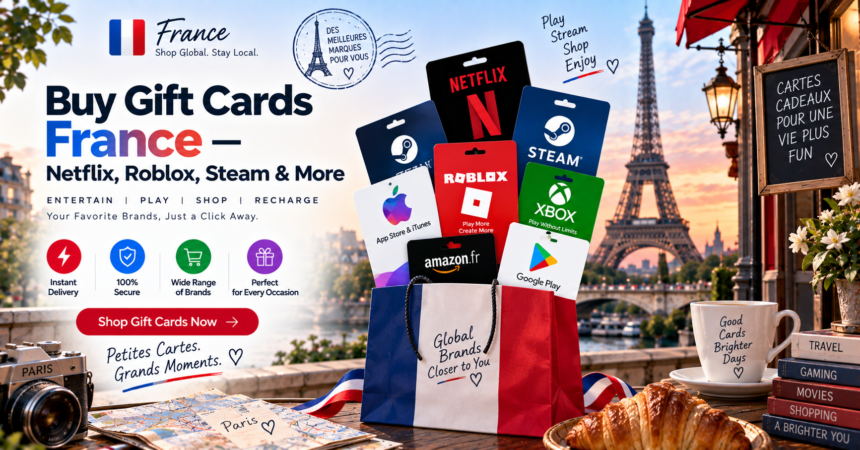 Buy Gift Cards France